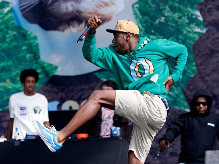 Tyler, The Creator On Stage