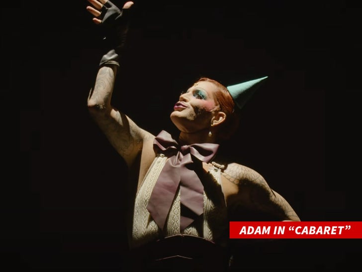 Adam Lambert in Cabaret 2