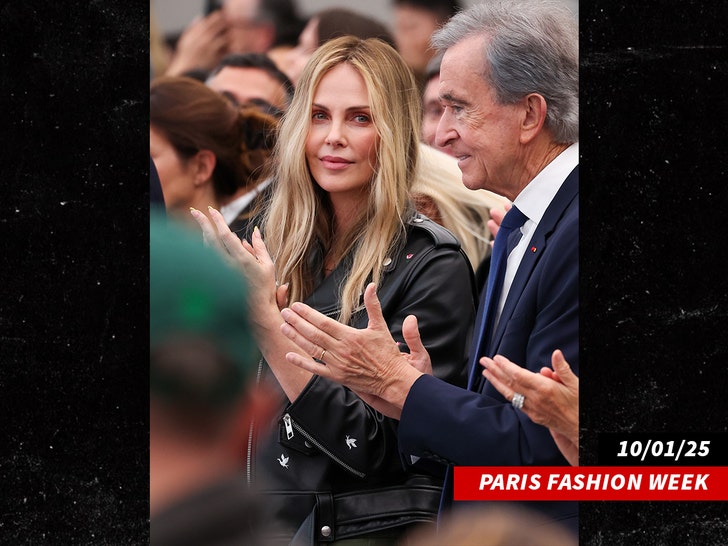 Charlize Theron Paris Fashion Week Getty 1