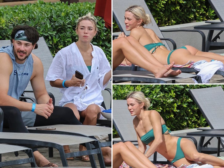 Livvy Dunne Lounges In Bikini During Hawaii Vacay With Paul Skenes