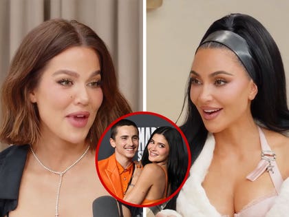 Khloé Kardashian and Kim Kardashian