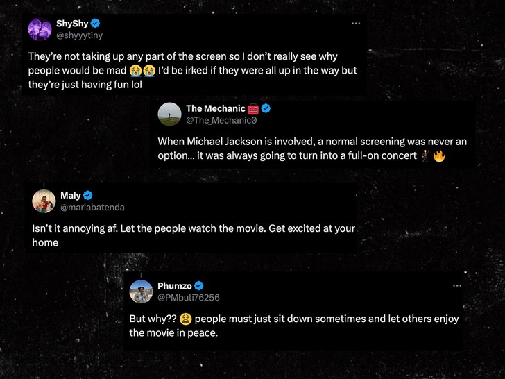 michael jackson crowd reaction