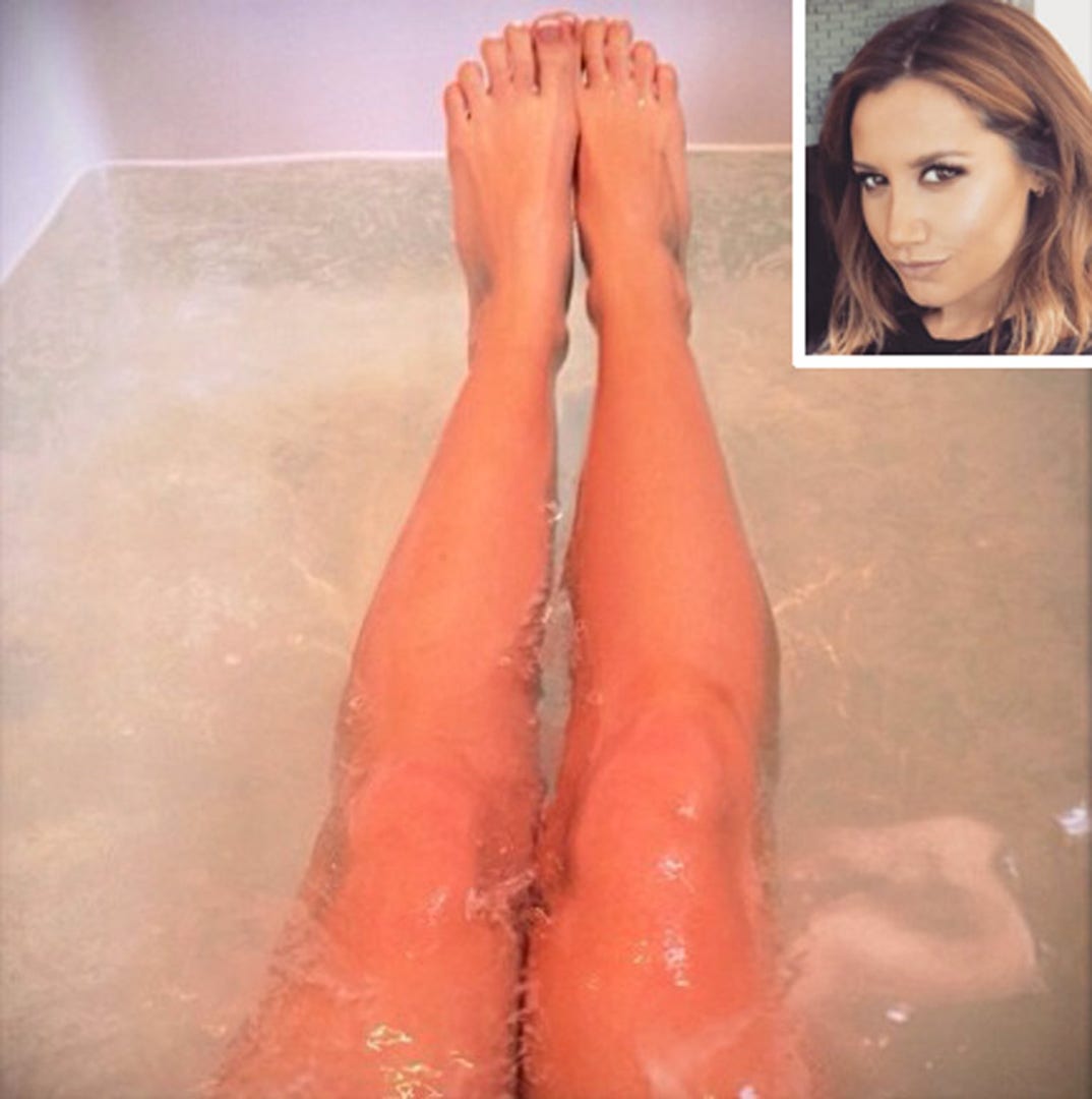 Stars Soaking in the Tub