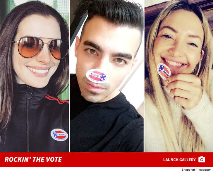 Stars Rockin' the Vote -- Election Day 2016