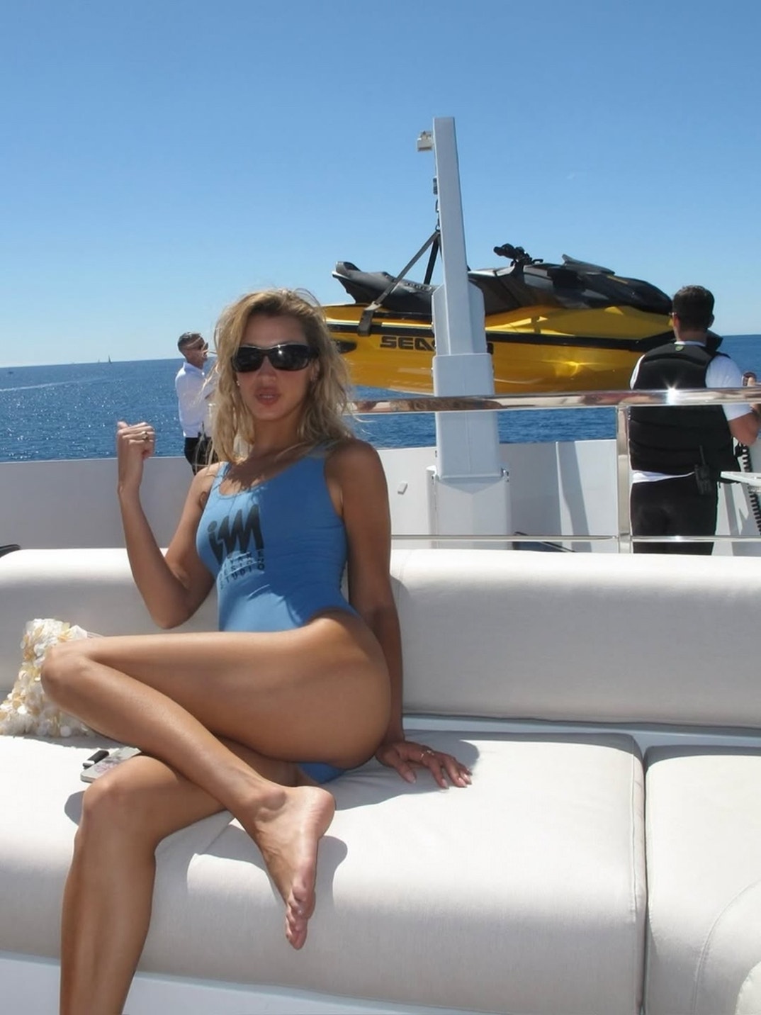 Bella Hadid Boat Pics 10