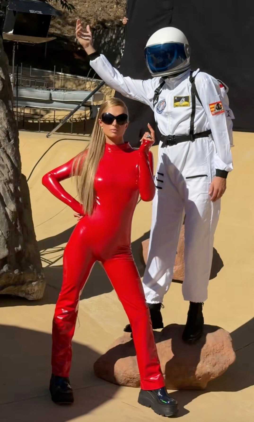 Paris Hilton as Britney Spears