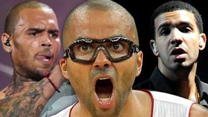 Tony Parker Lawsuit -- Club Sues Chris Brown and Drake ... THEY SHOULD PAY!!!