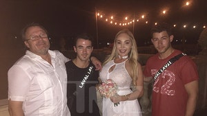 The Jonas Brothers Crash Ex-Porn Star Mary Carey's Wedding