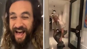 Jason Momoa Quarantines with Pro Skateboarder After Catching COVID