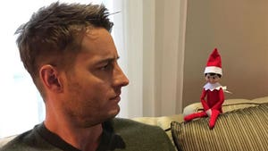 Celebrities' Elf on the Shelf -- He's Watching!