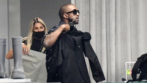 Kanye West Hits Balenciaga Ahead of NYE Bash, Parties at Diddy's Home