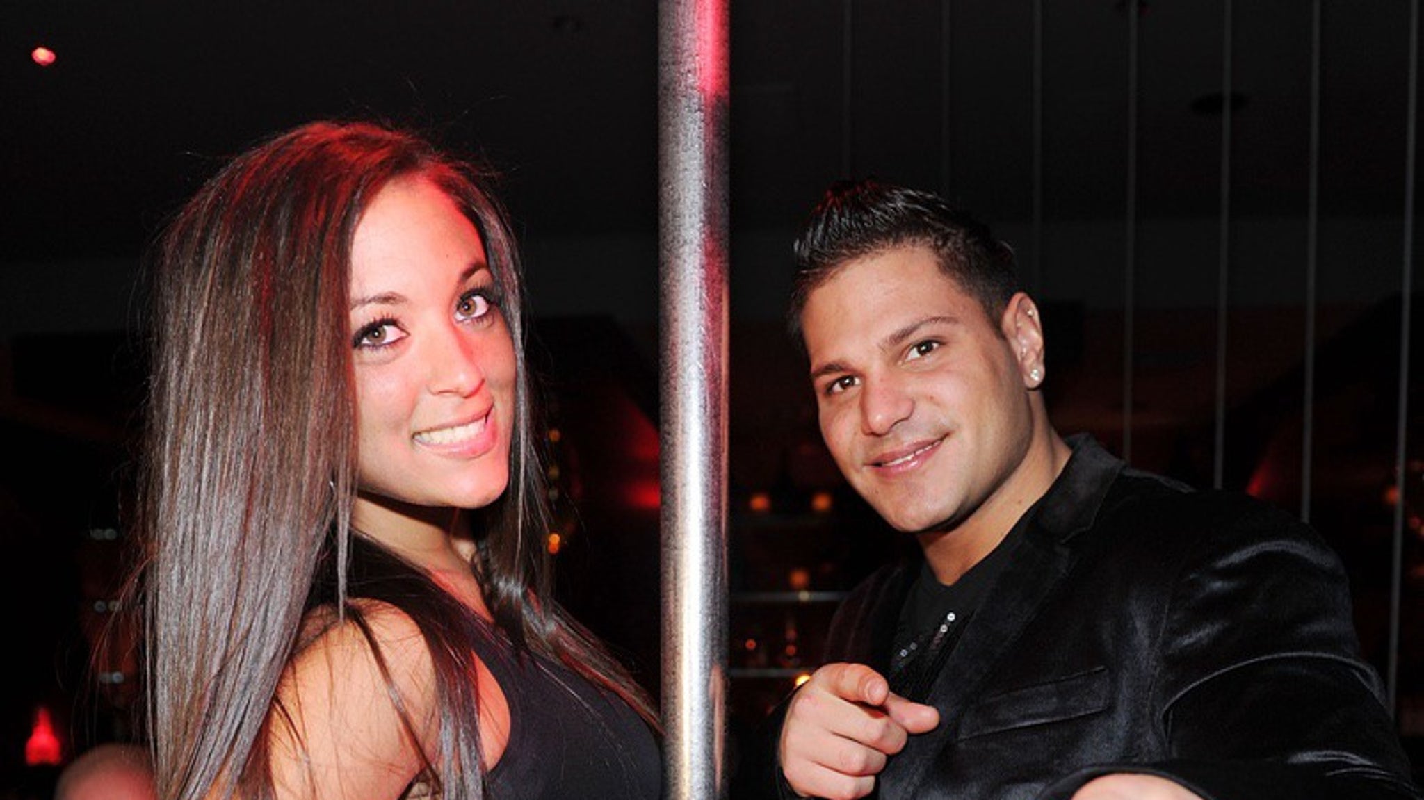 Jersey Shore's Ronnie and Sammi -- Happier Times