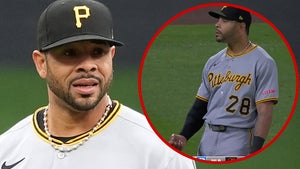 tommy pham GESTURE TO FAN GETTY COMP