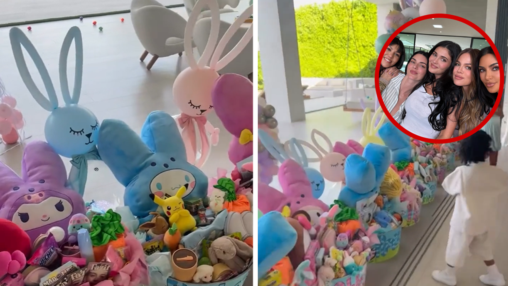Kardashians Go All Out With Massive Easter Baskets