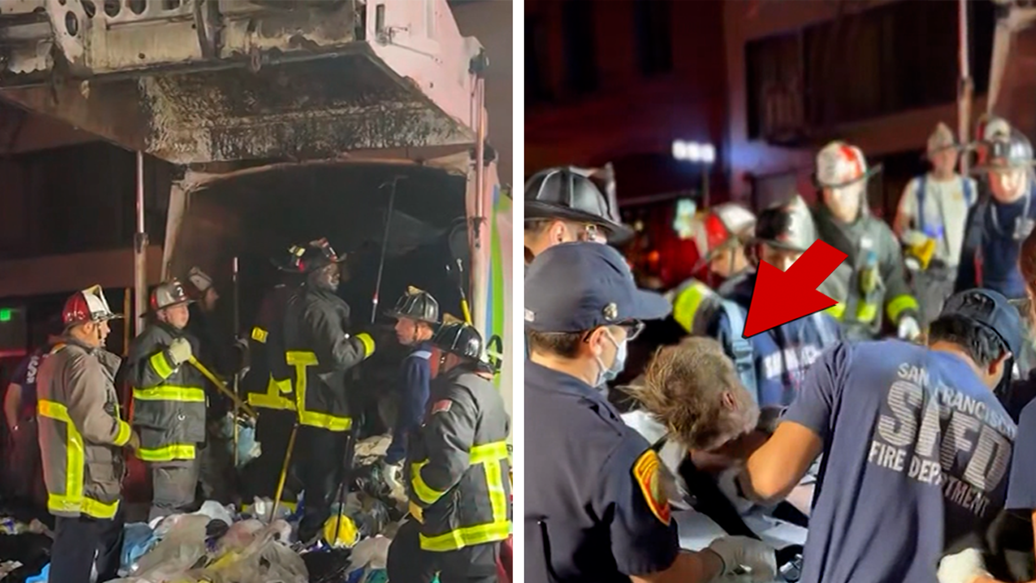 Man Accidentally Loaded Into Garbage Truck After Dumpster Diving