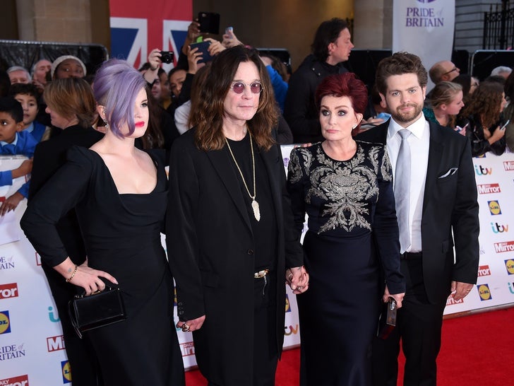 sharon osbourne and family