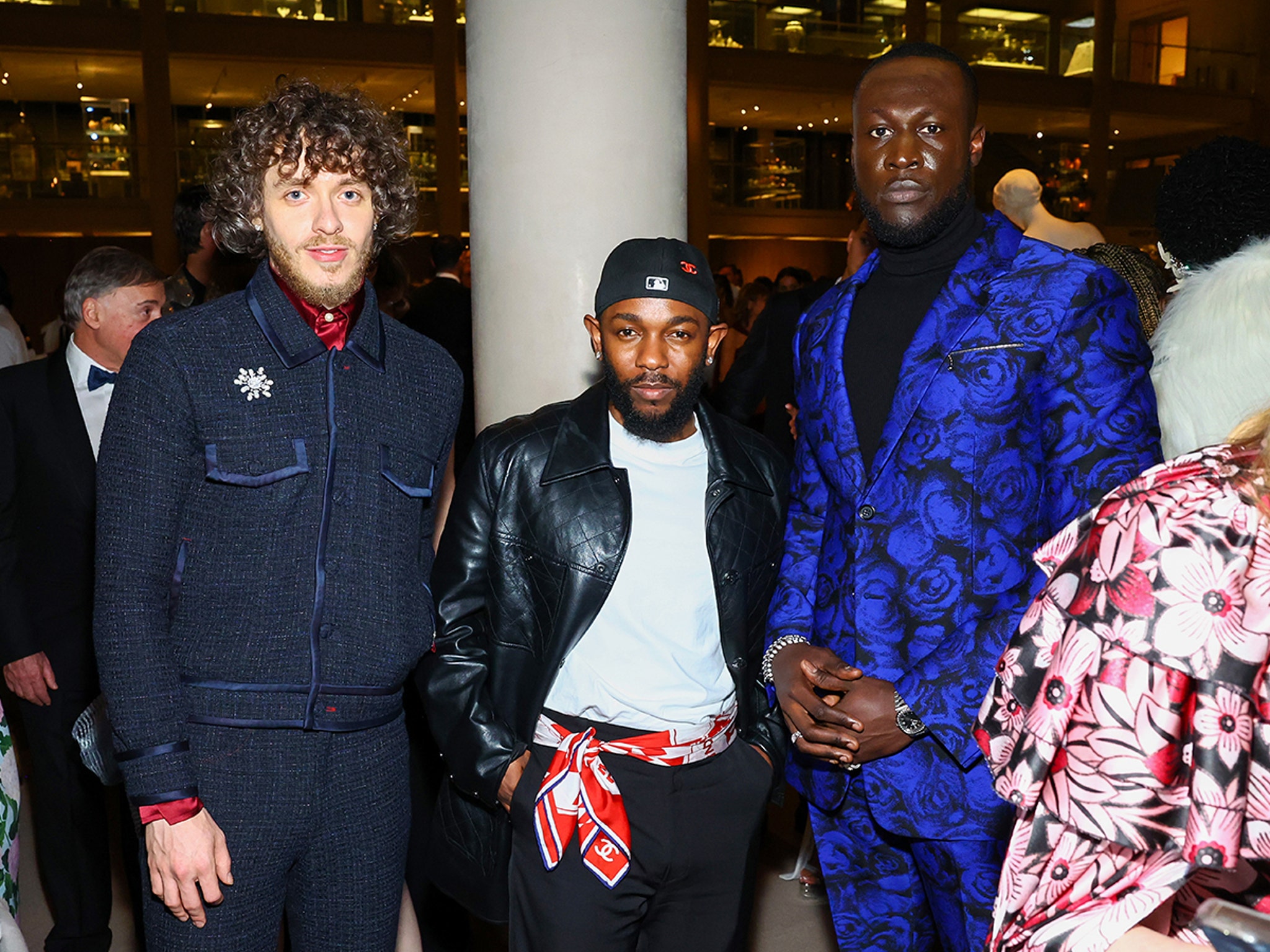Kendrick Lamar Pops Out at Met Gala, Poses with Jack Harlow and Stormzy