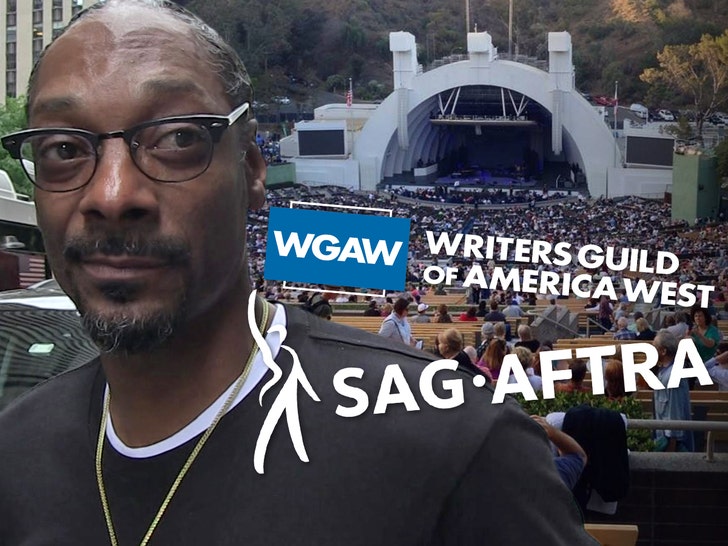 Snoop Dogg Cancels Hollywood Bowl Shows to Support SAG, WGA Strikes