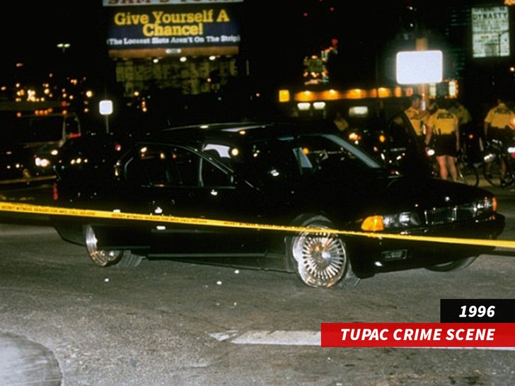 Escena del crimen de Tupac