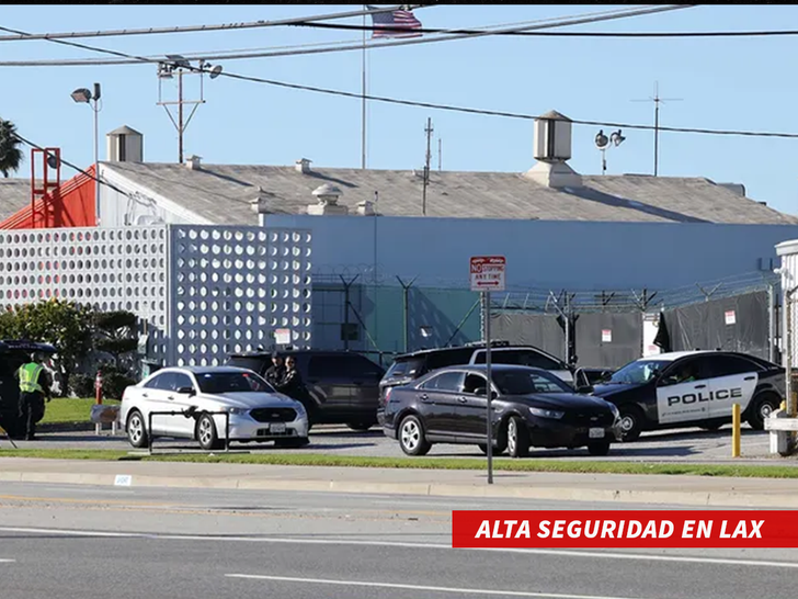 taylor swift Alta seguridad en LAX