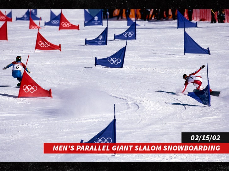 Parallel-Riesenslalom-Snowboarden der Herren