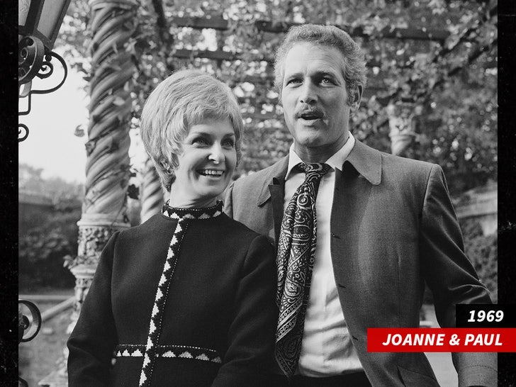 Joanne Woodward and Paul Newman