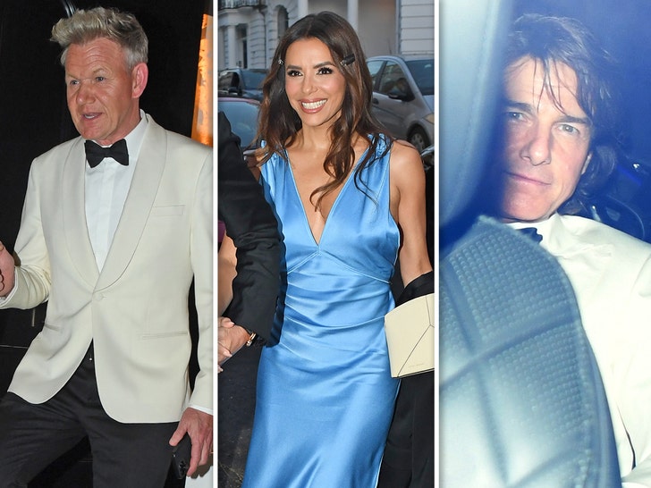 Celebrities Attend David Beckham's 50th Birthday Party