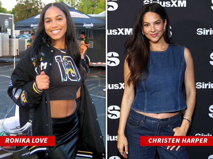 ronika love and Christen Harper insta getty 1