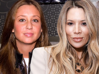 Hailey Glassman andmake up artist Daisy Toye real housewives new york getty comp