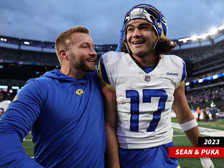 Sean McVay Puka Nacua sub getty