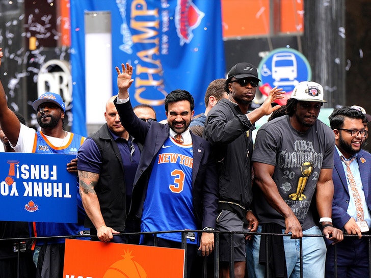 knicks parade zohran mamdani getty 1
