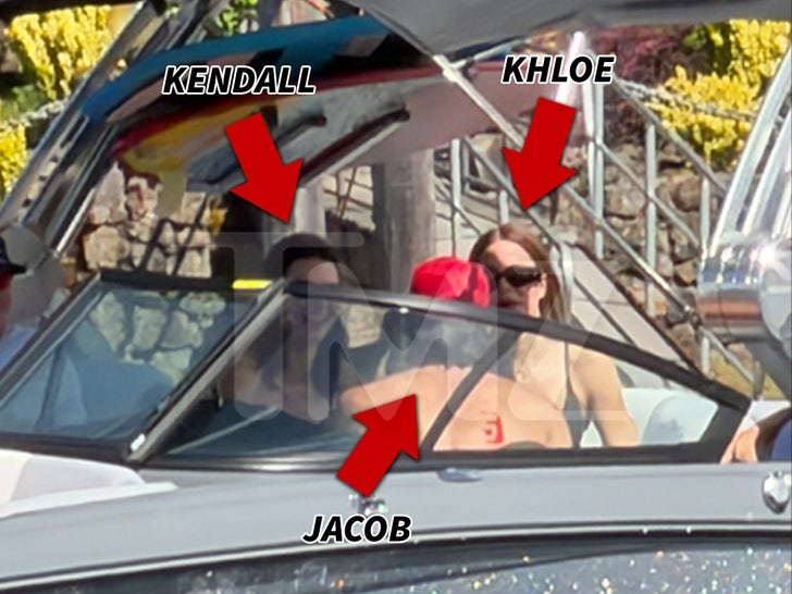 Kendall Jenner, Jacob Elordi, Khloe Kardashian, Friends ... Lake Life