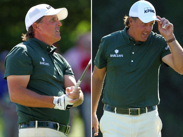 Phil Mickelson's Swingin' Shots