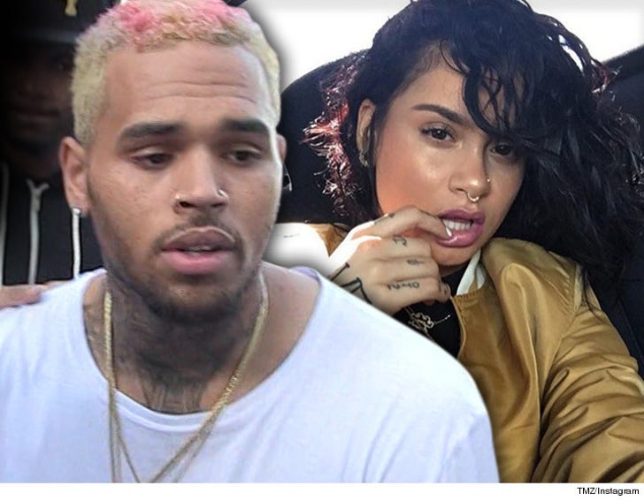 Chris Brown -- Mocks Kehlani Says Alleged Suicide Attempt Is :: 0330-brown-kehlani-tmz-instagram-4