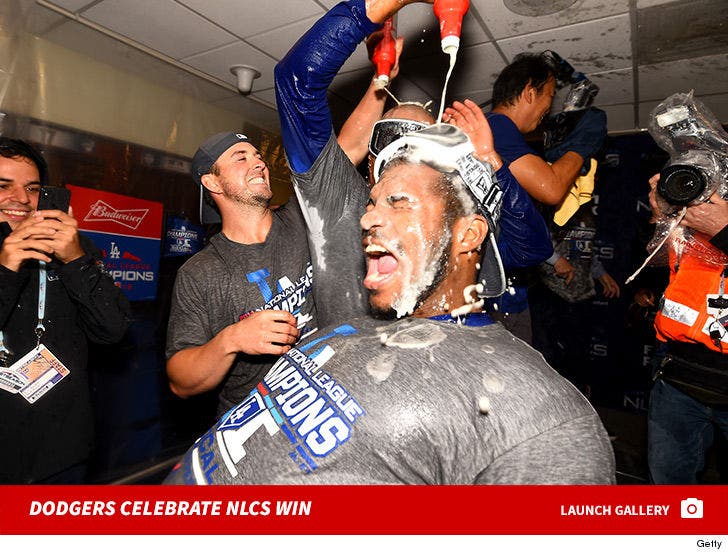 Dodgers Celebrate NCLS Win