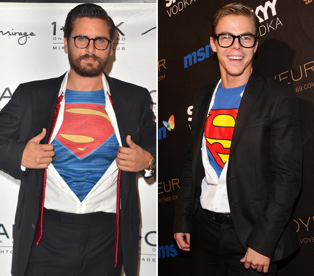Scott Disick vs. Derek Hough -- Superman Edition