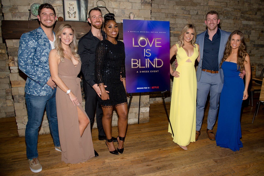 Matt Barnett, Amber Pike, Cameron Hamilton, Lauren Speed, Giannina Gibelli, Damian Powers and Kelly Chase