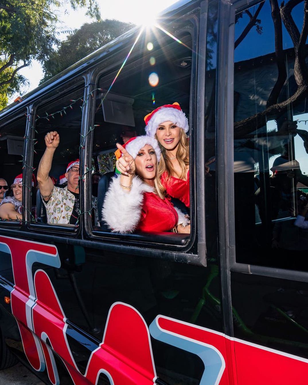 Tamra Judge Vicki Gunvalson Reunite TMZ Tour 0
