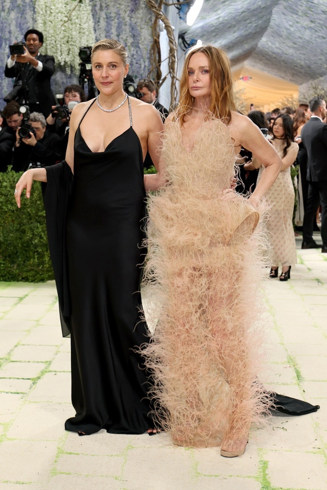 Greta Gerwig and Stella McCartney