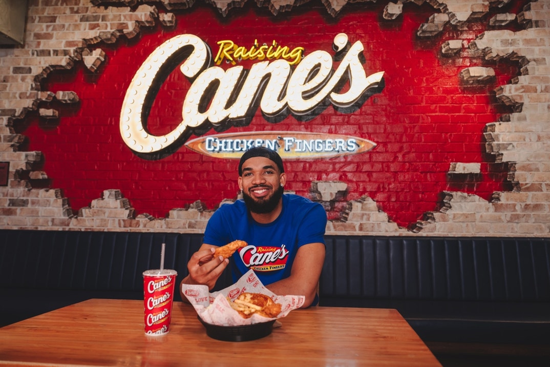 Karl-Anthony Towns Raising Canes 8