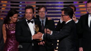 Jimmy Fallon -- Kanyes Stephen Colbert's Emmy Speech