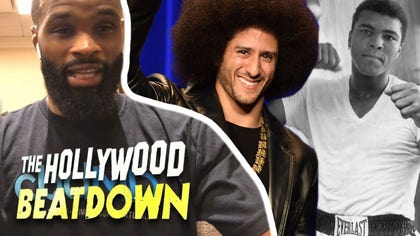 Tyron Woodley Says Kaepernick Is The New Muhammad Ali | The Hollywood Beatdown