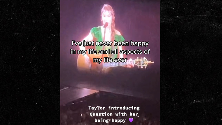 Taylor Swift, Boston Eras Kalabalığına Şimdiye Kadarki En Mutlu Olduğunu Söyledi