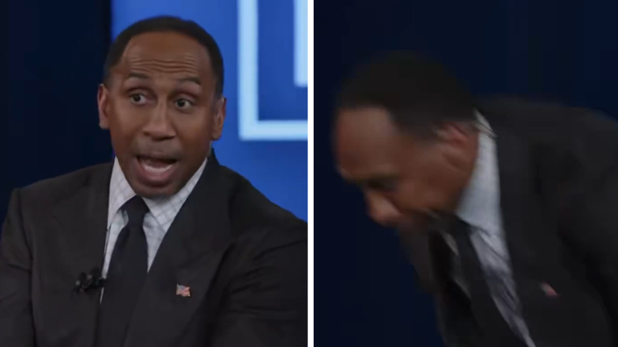 Stephen A. Smith Storms Off Stage After Ranting About Government Shutdown