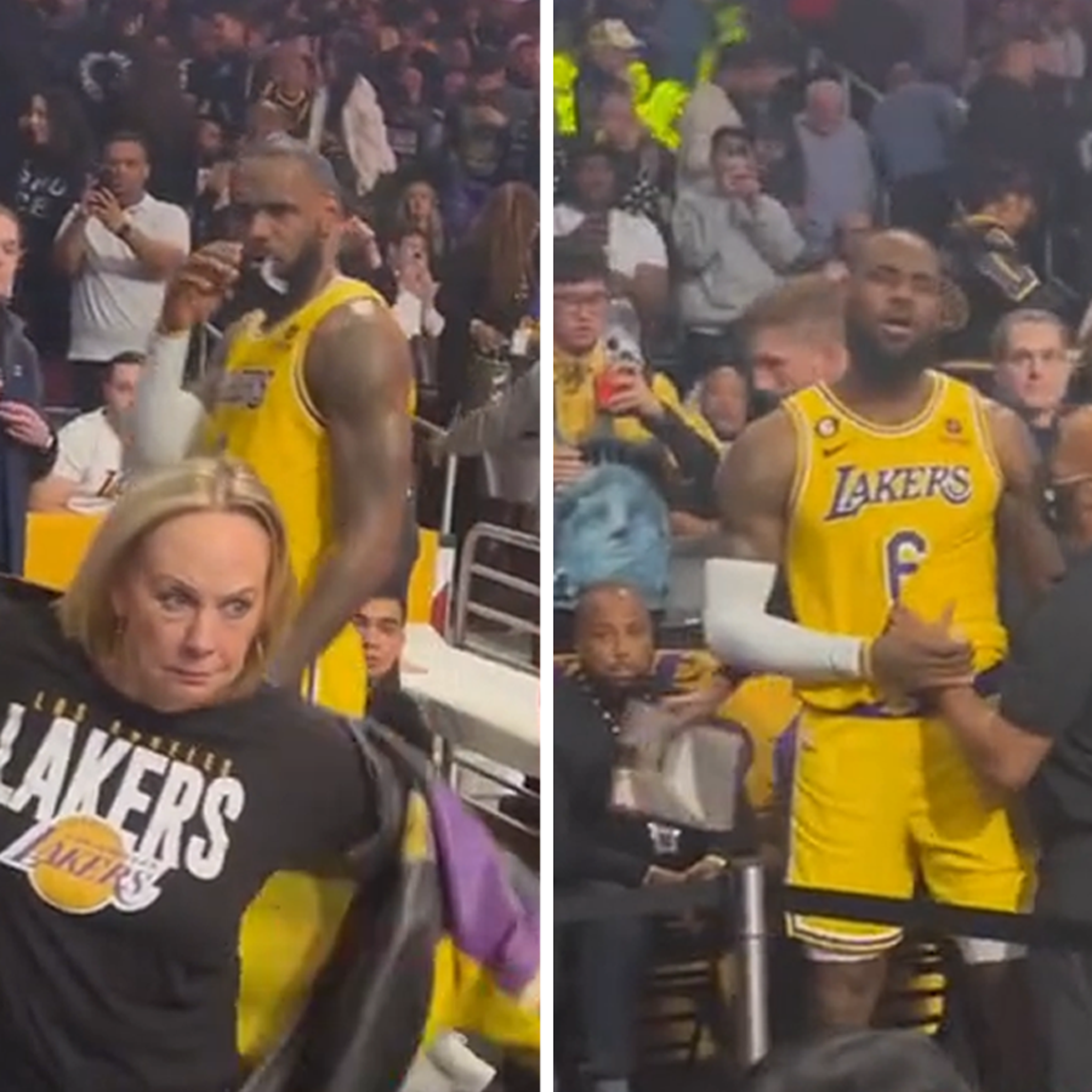 Lakers fan elevates hair game with LeBron James image shaved on head