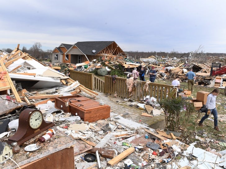 Nashville Tornado Damage