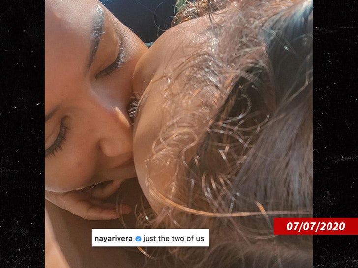 Naya Rivera and Josey Dorsey -- Mother/Son Photos