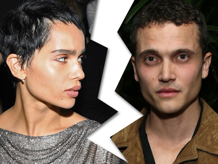 0103 Zoe Kravitz and Karl Glusman getty