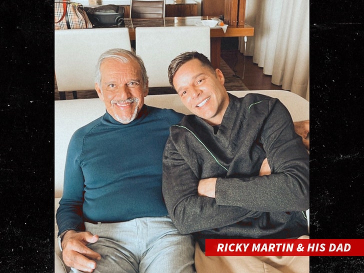 Ricky Martin & His Dad