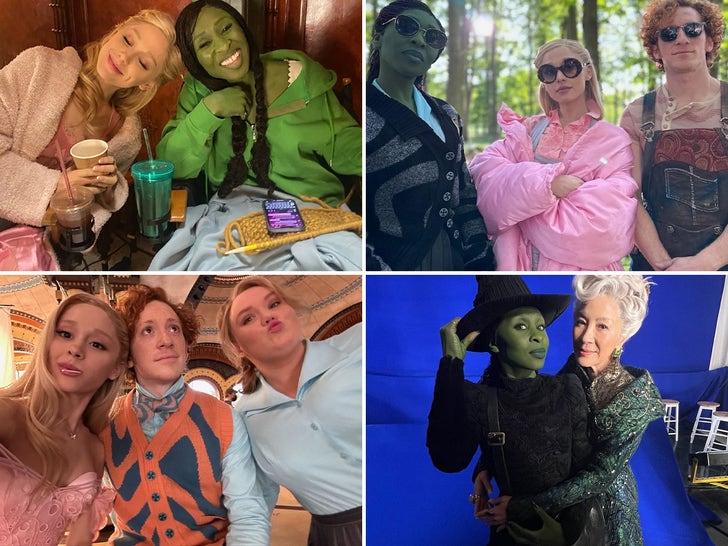 Behind The Scenes With The ‘Wicked’ Cast!